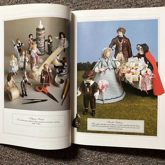 Making & Dressing Dolls’ House Dolls in 1/12 Scale Hardcover BOOK 1992 NOS - Picture 10 of 16
